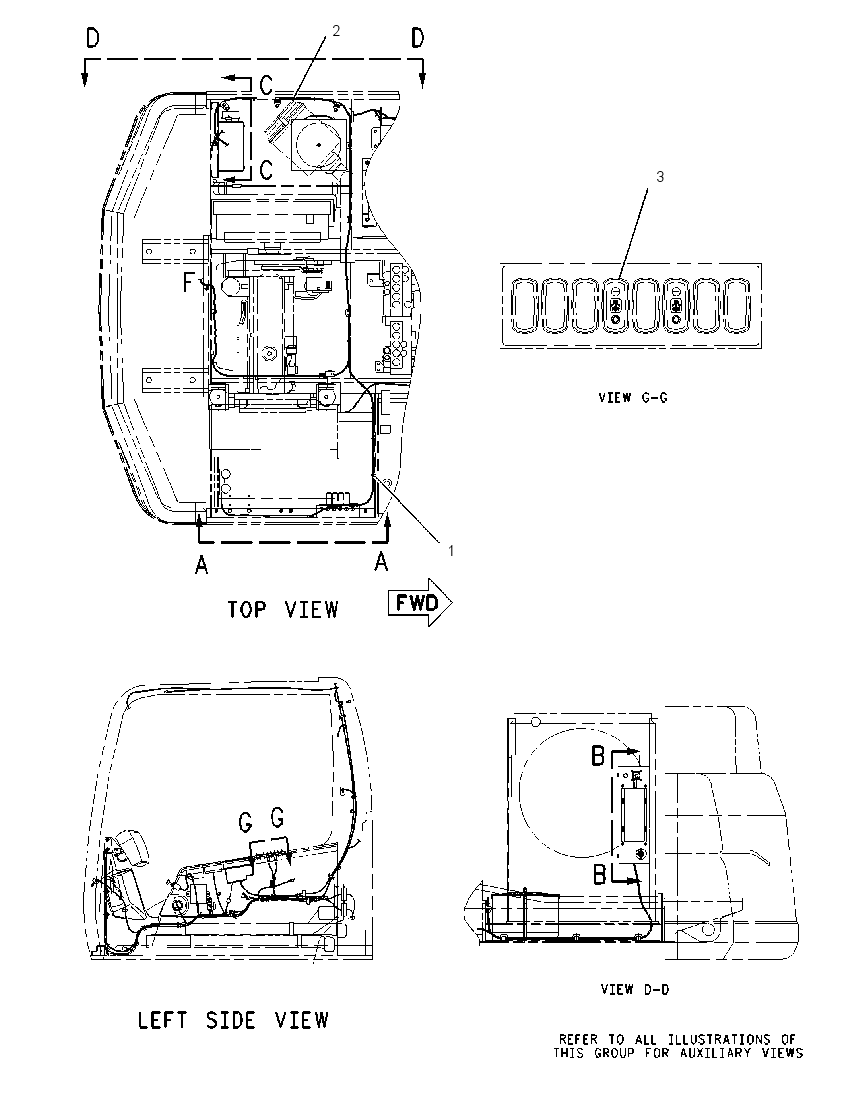 WIRING GP-FUEL SYSTEM 2212416 CAT