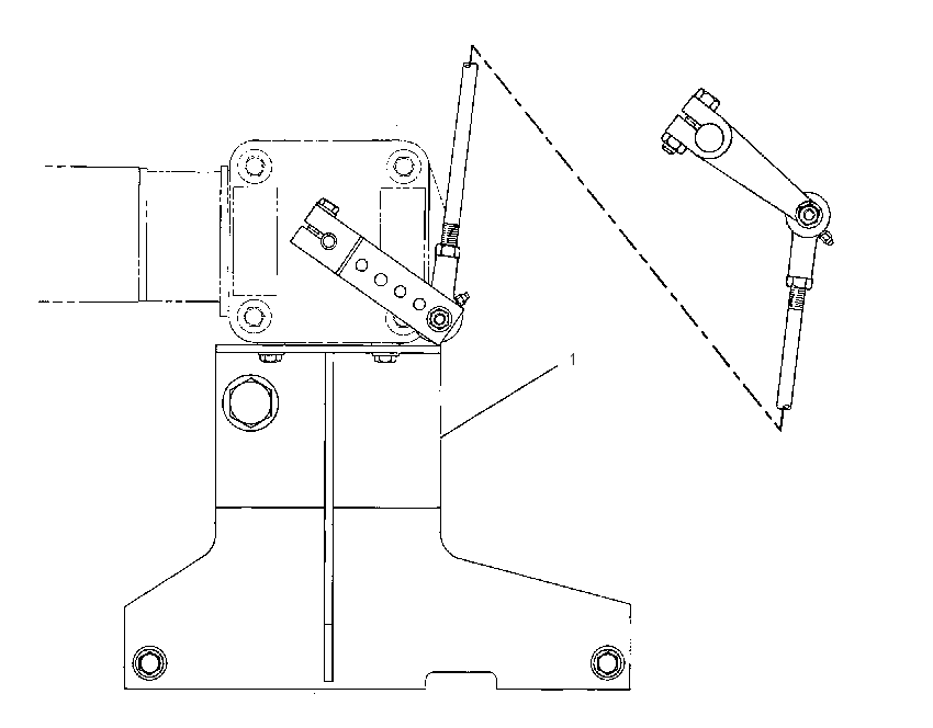 MOUNTING GP-GOVERNOR ACTUATOR 2256083 CAT