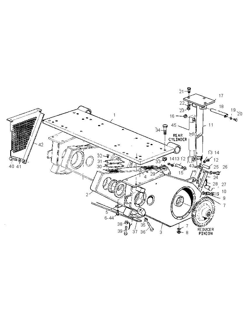 REDUCER GP-FINAL DRIVE 1G3251 CAT