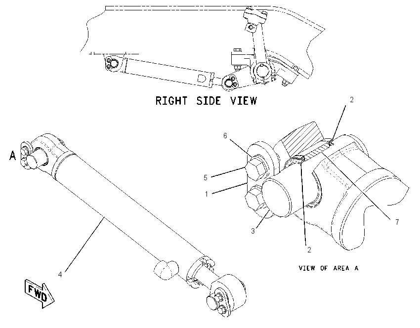 CYLINDER & MTG GP-SCARIFIER 3433992 CAT
