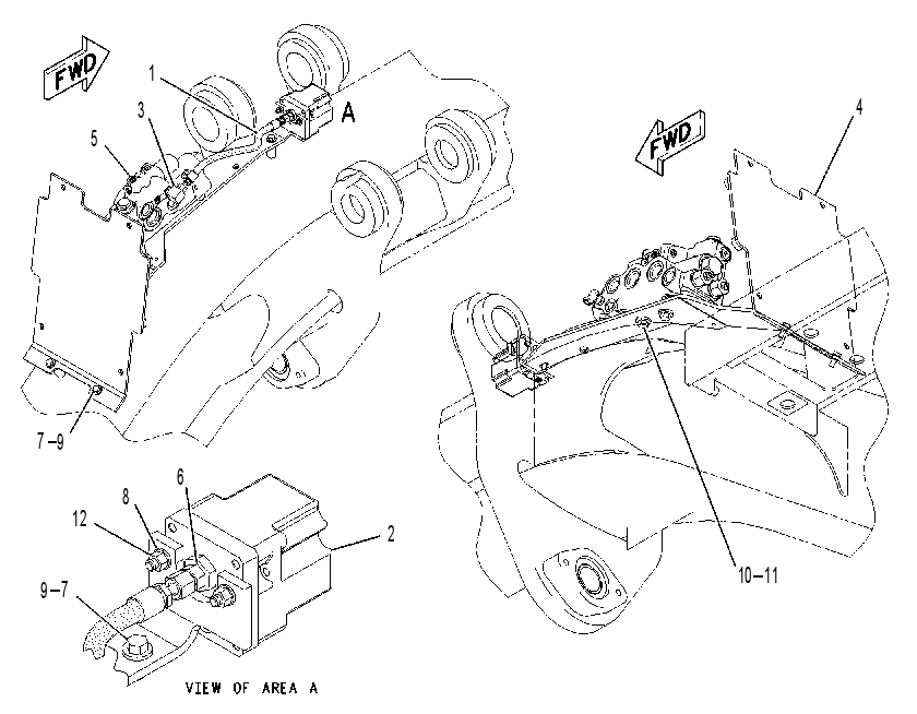 VALVE & MTG GP-ALL WHEEL DRIVE 1730610 CAT