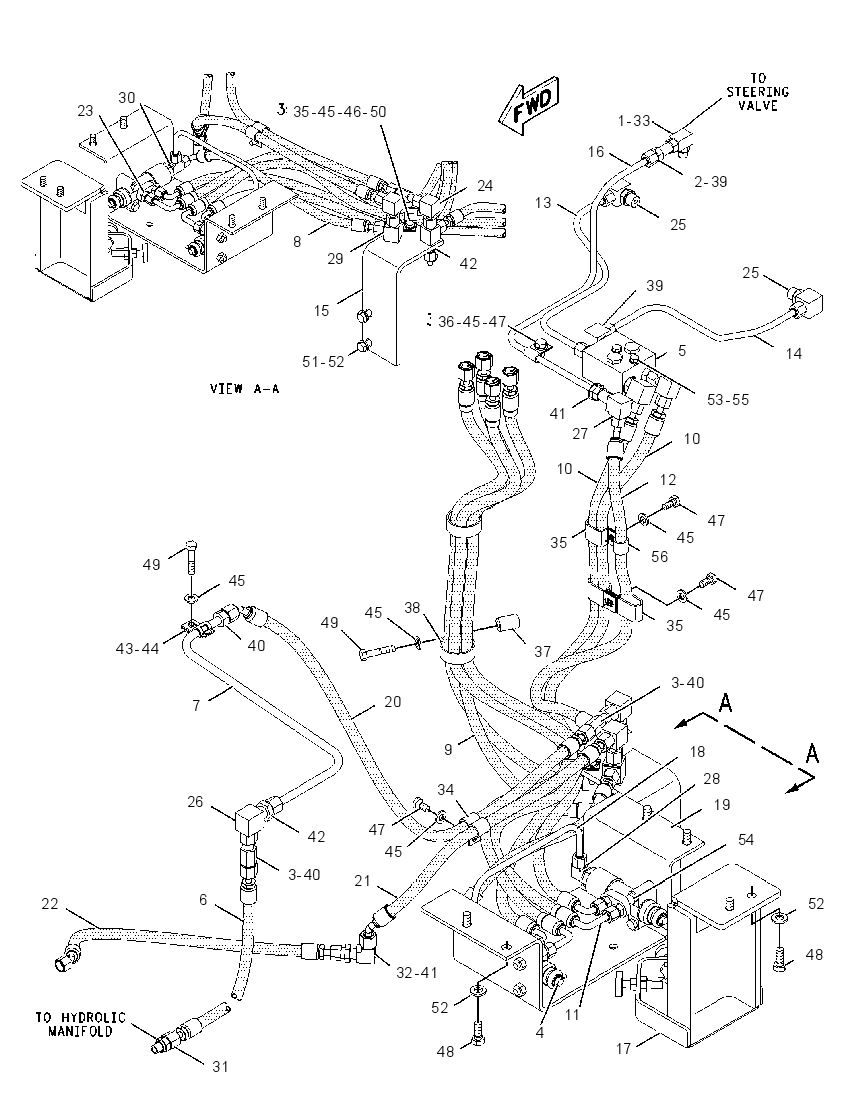 LINES GP-STEERING NEUTRALIZER 2194858 CAT