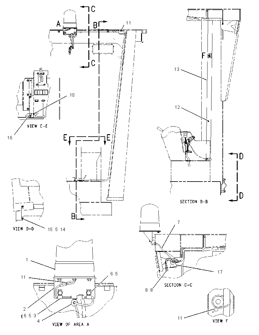 Проблесковый маяк 7I5011 CAT