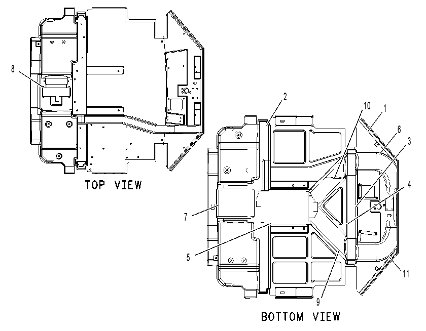 FLOOR GP 2180282 CAT