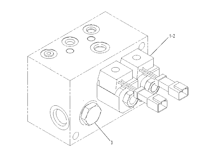 VALVE GP-BRAKE & SHIFT 1961966 CAT