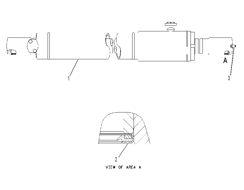 CYLINDER & SEAL GP-HYDRAULIC 2358286 CAT