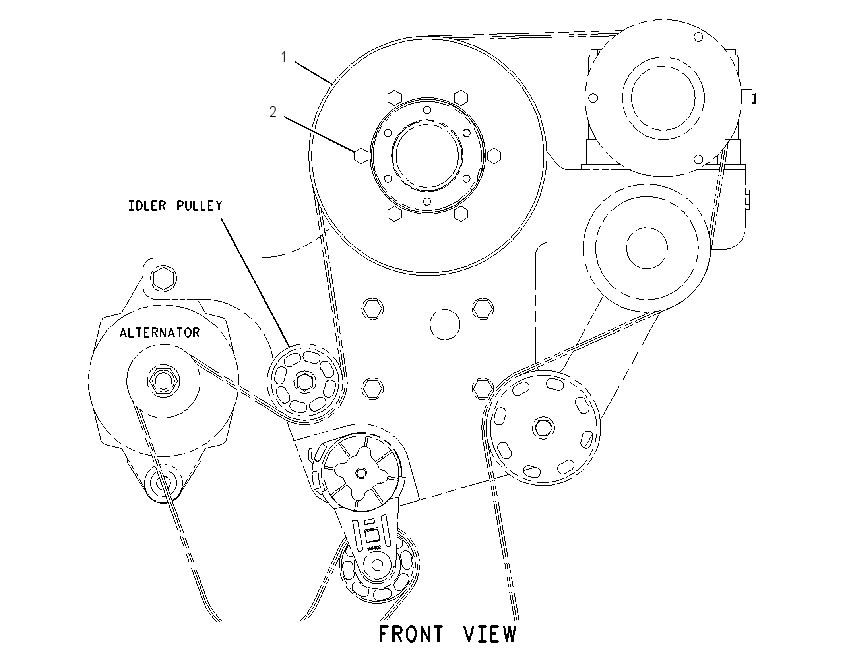 PULLEY GP-FAN 2245128 CAT