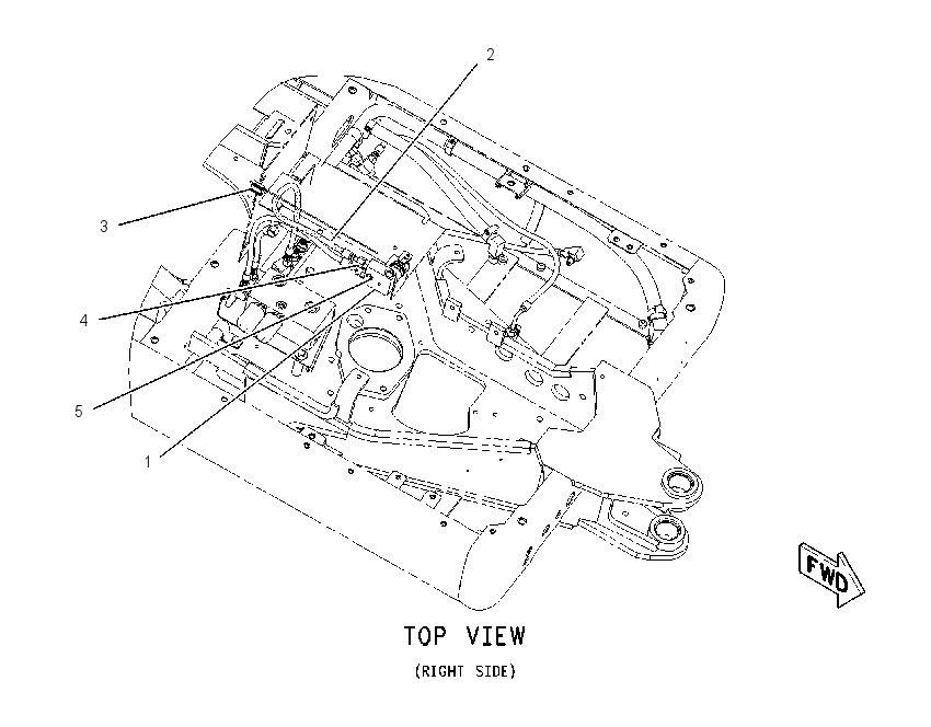 VALVE & LINES GP-HYD CONTROL 1980075 CAT