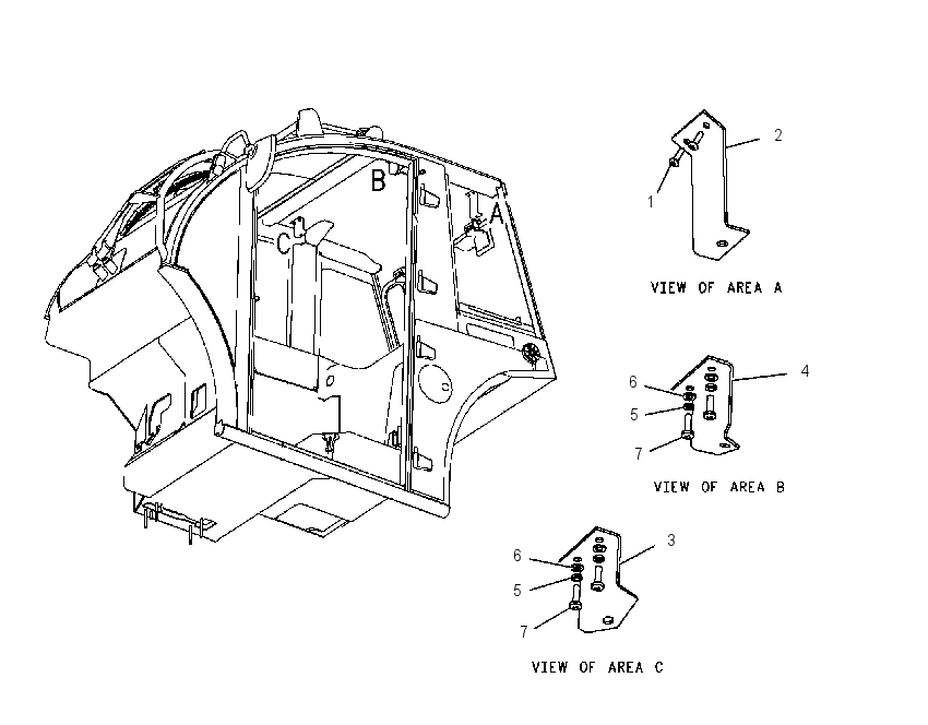 MOUNTING GP 2209899 CAT