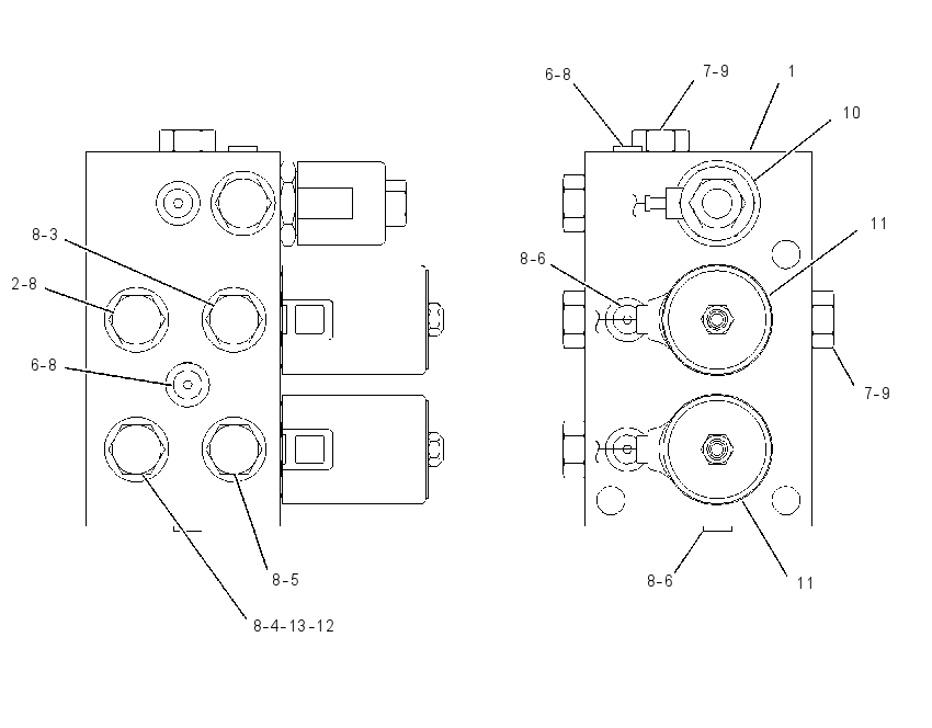 VALVE & MTG GP-RETARDER CONT 1444279 CAT