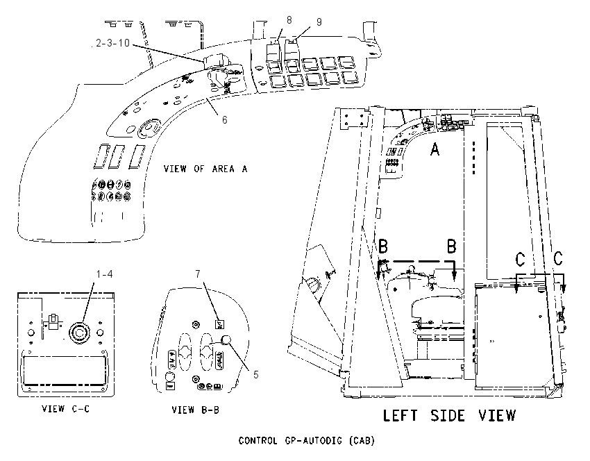 CONTROL AR-AUTODIG 2Q8596 CAT