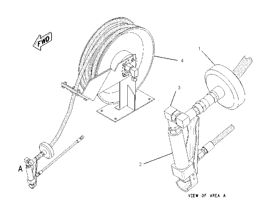 REEL GP-HOSE 2225324 CAT