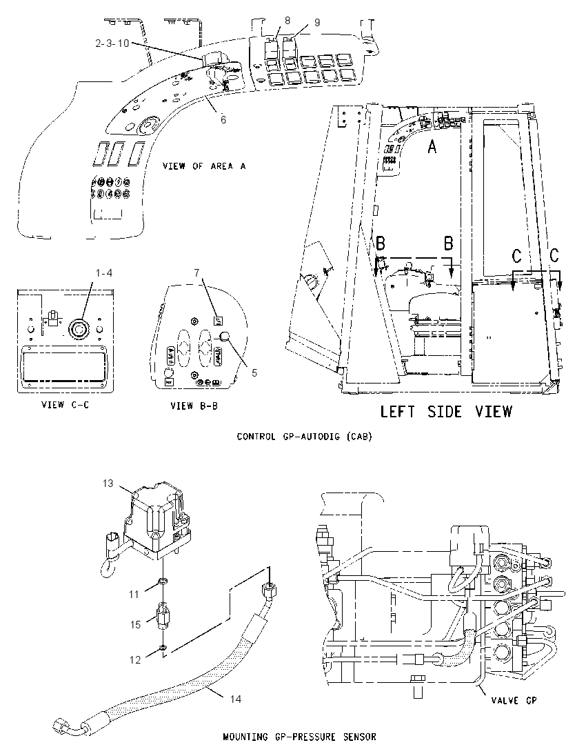 CONTROL AR-AUTODIG 2Q8595 CAT
