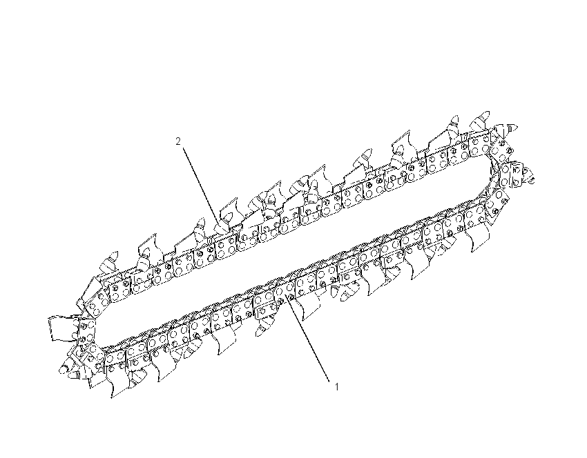 CHAIN GP-TRENCHER 2082695 CAT