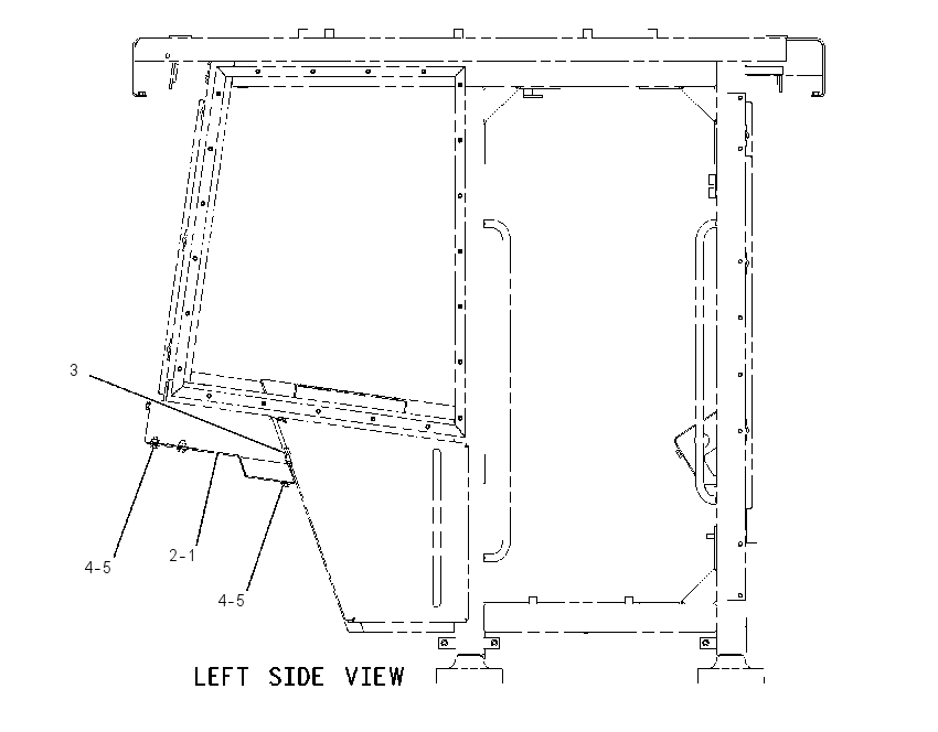 GUARD GP-ENCLOSED ROPS 2177368 CAT