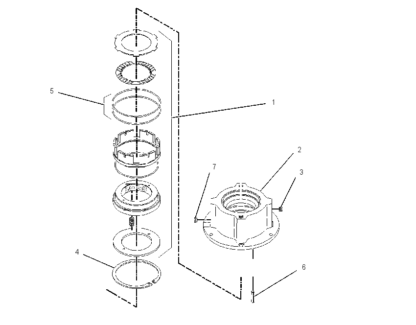 BRAKE GP-SWING 1774174 CAT