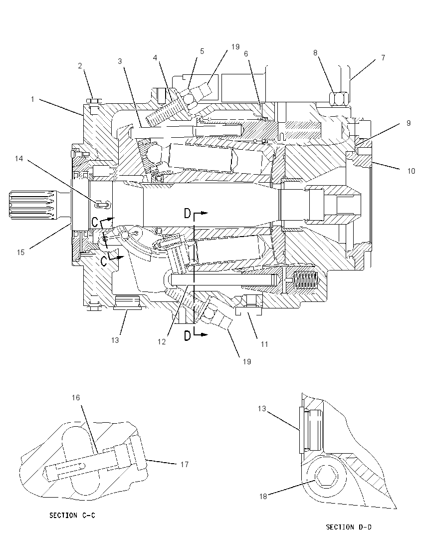 PUMP GP-SWING 1475806 CAT
