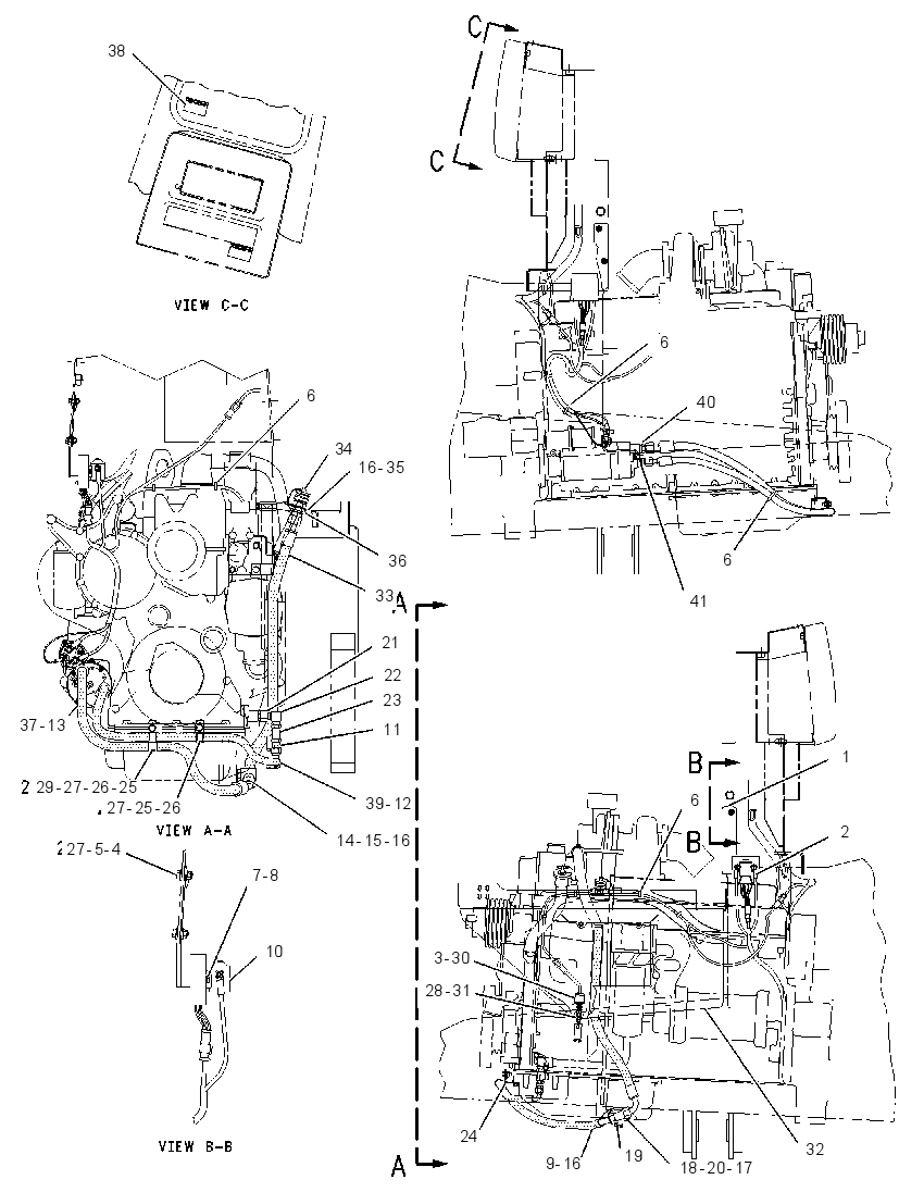 PRELUBRICATION AR-ENGINE 1283157 CAT