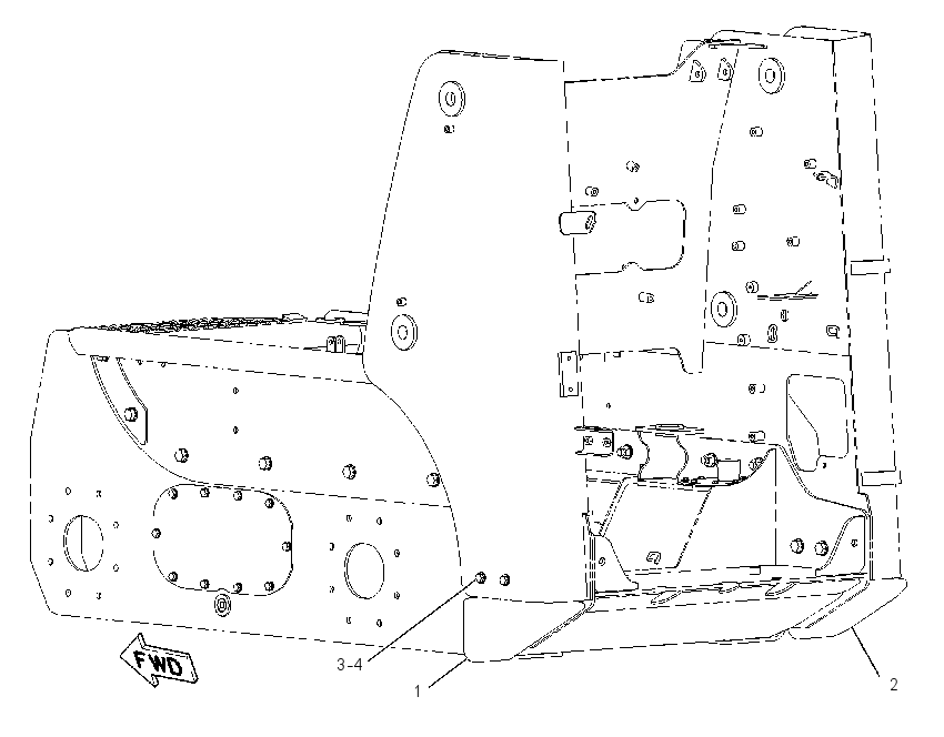 Противовес 1837135 CAT