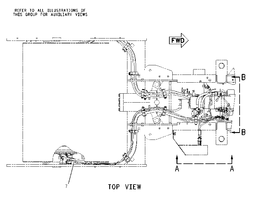 LINES GP-BRAKE & SHIFT 2050971 CAT