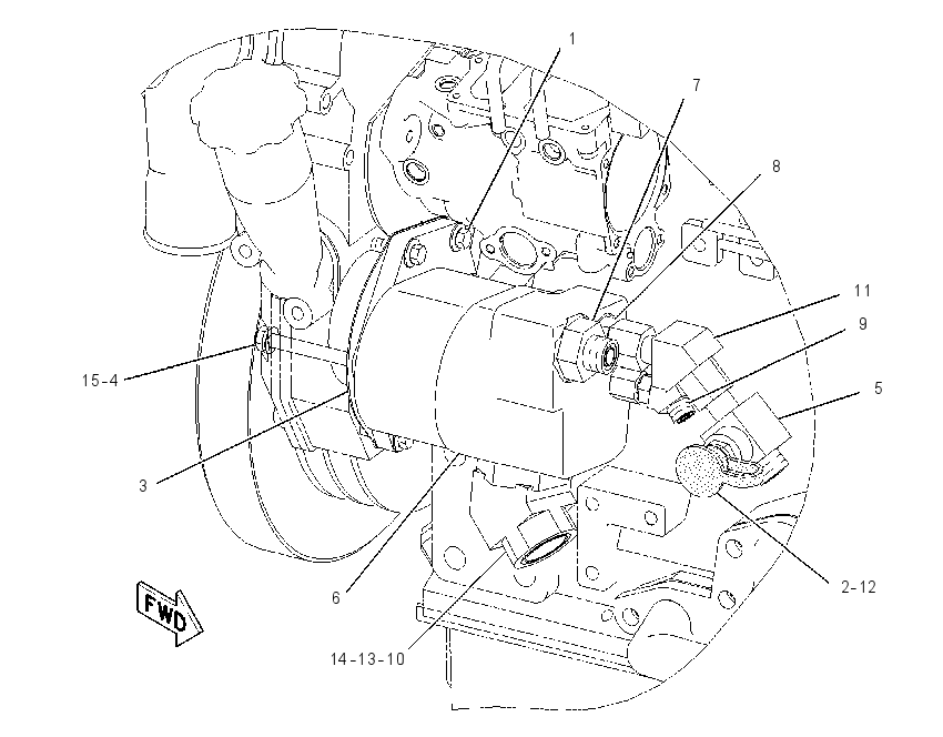 PUMP & MTG GP-STEERING 2034230 CAT
