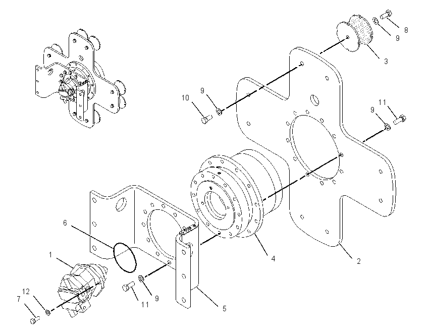 DRIVE GP-DRUM 2034712 CAT