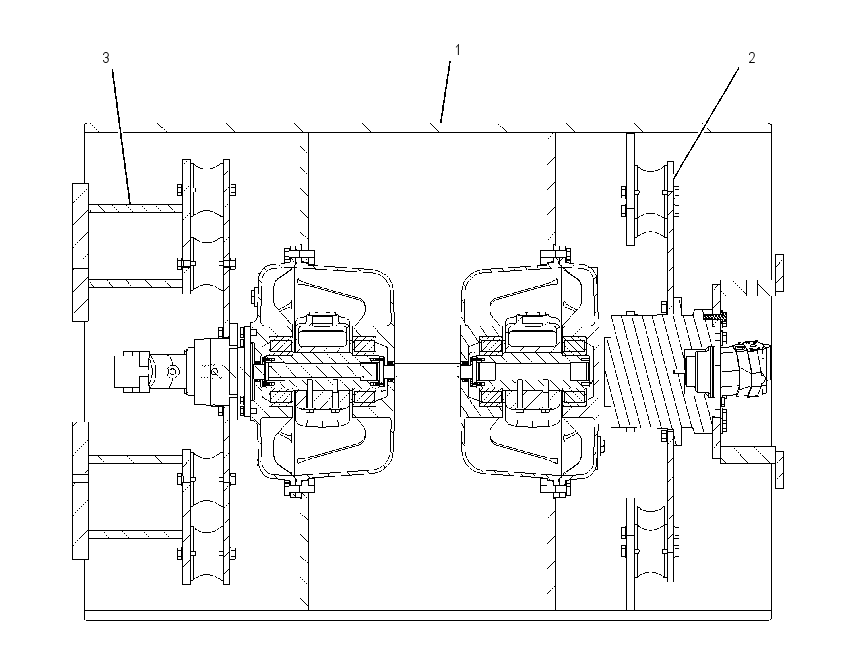 DRUM GP-DRIVE & VIBRATORY 2034735 CAT