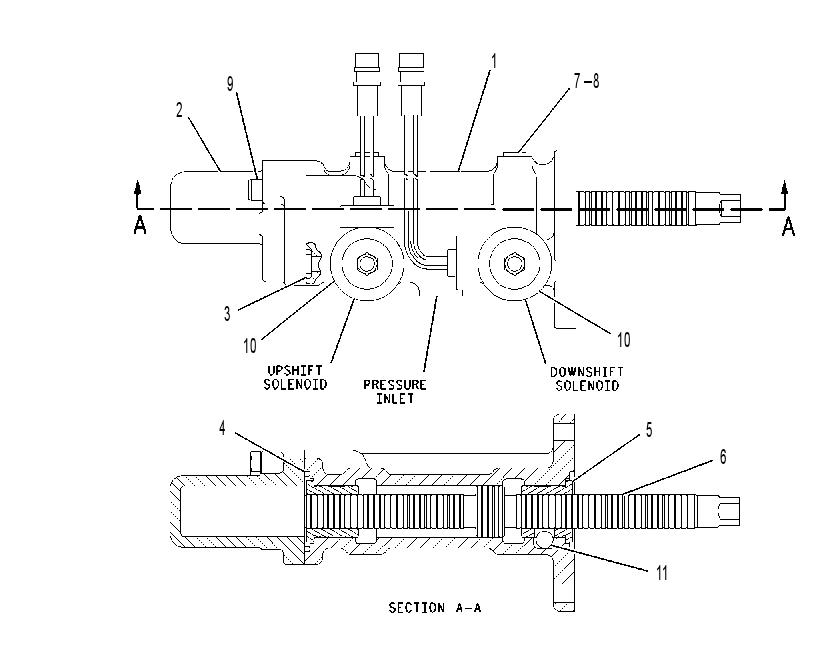 CYLINDER GP-SHIFT 2110131 CAT