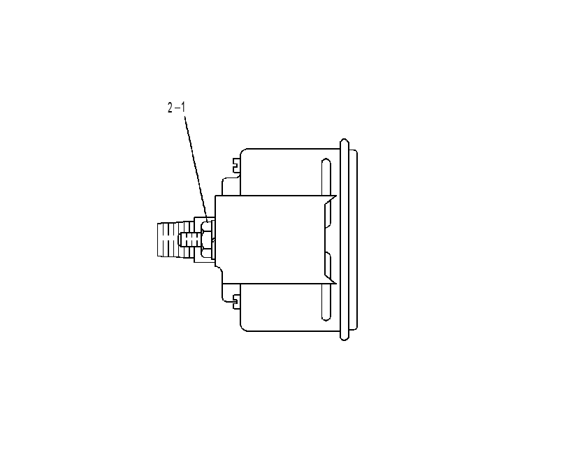 GAUGE GP-VACUUM 6L1604 CAT