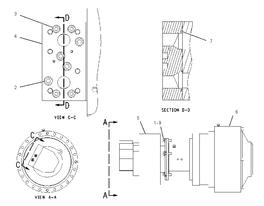 DRIVE GP-TRAVEL MOTOR & FINAL 1760817 CAT