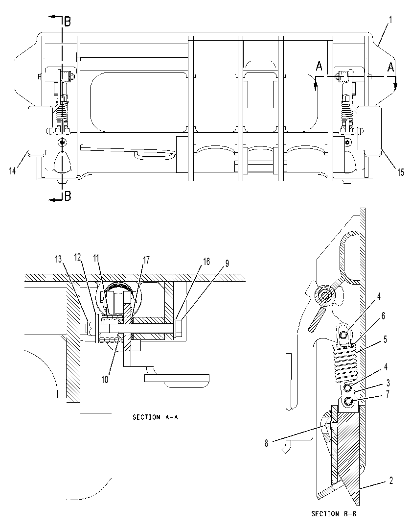 Быстросъёмное сцепное устройство 2060803 CAT