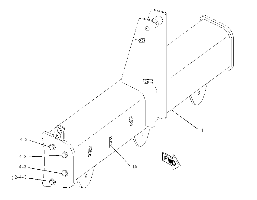 BUMPER GP 2044986 CAT