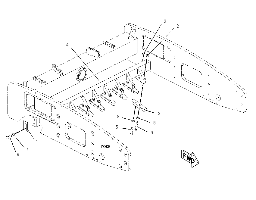 SCRAPER GP-PADDED DRUM 2129533 CAT