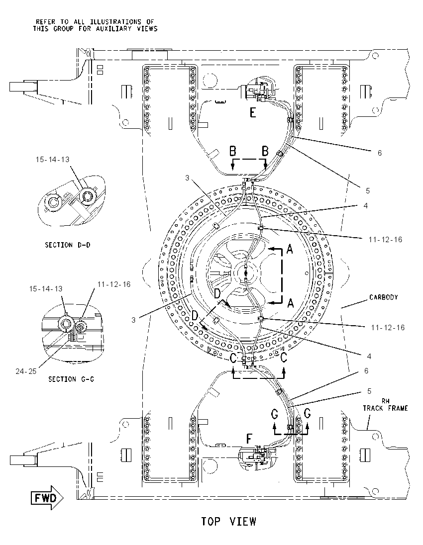 LINES GP-TRACK TENSION 2213336 CAT