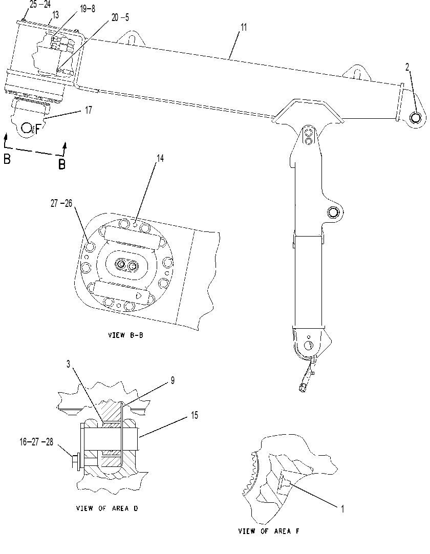FRAME GP-GRAPPLE 2243309 CAT