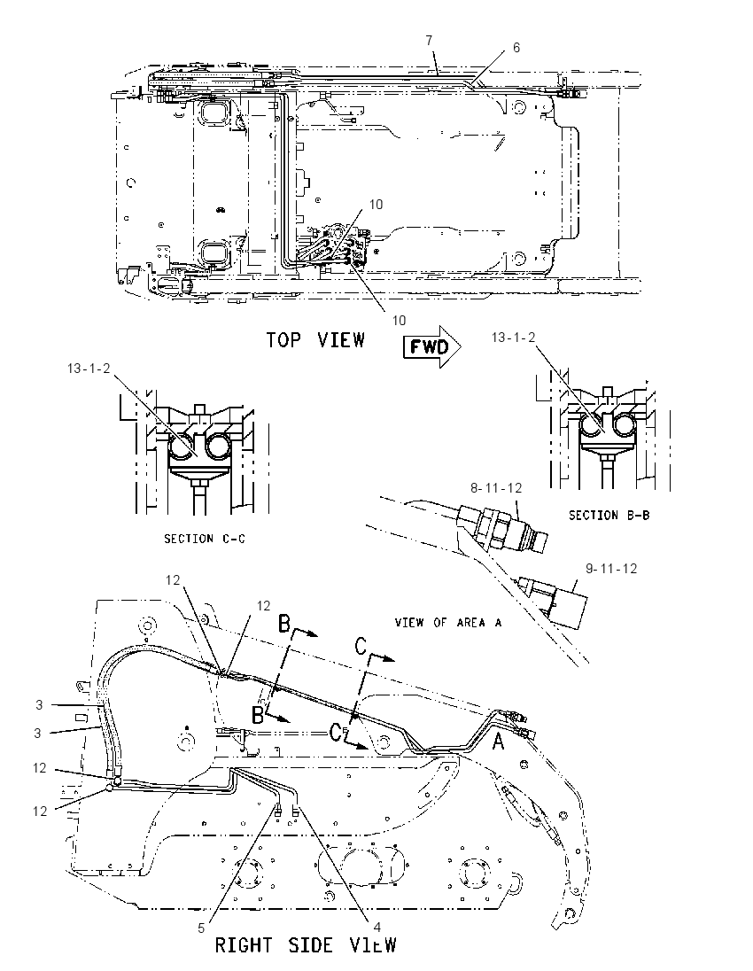 LINES GP-WORK TOOL 1930460 CAT