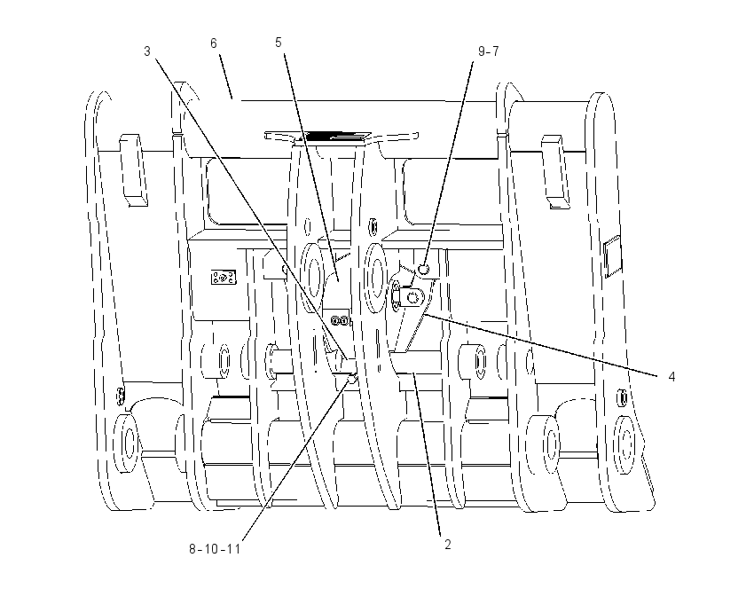 FRAME GP-QUICK COUPLER 2224994 CAT