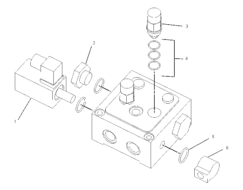 VALVE GP-FLOW DIVIDER 1974862 CAT