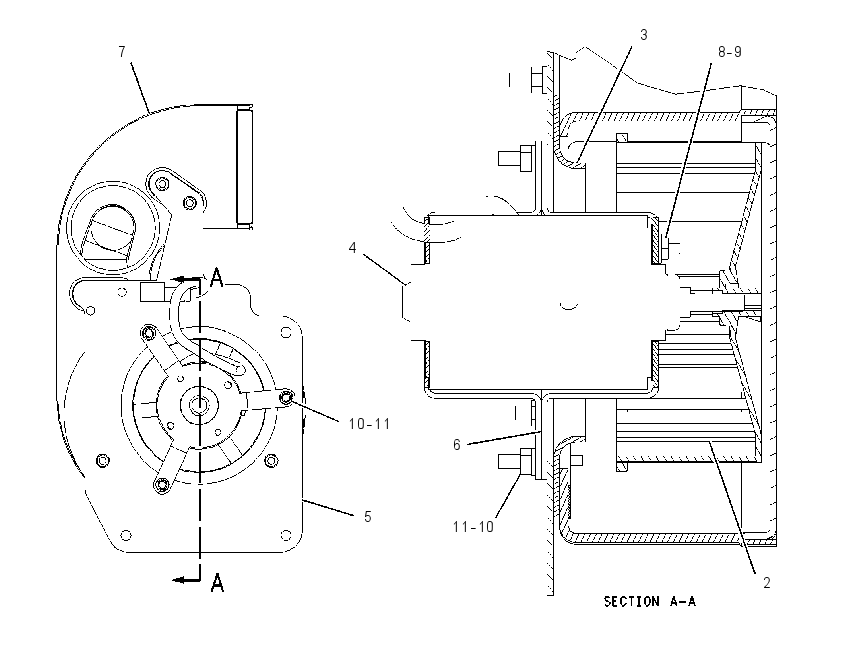 BLOWER GP-CAB 2178749 CAT