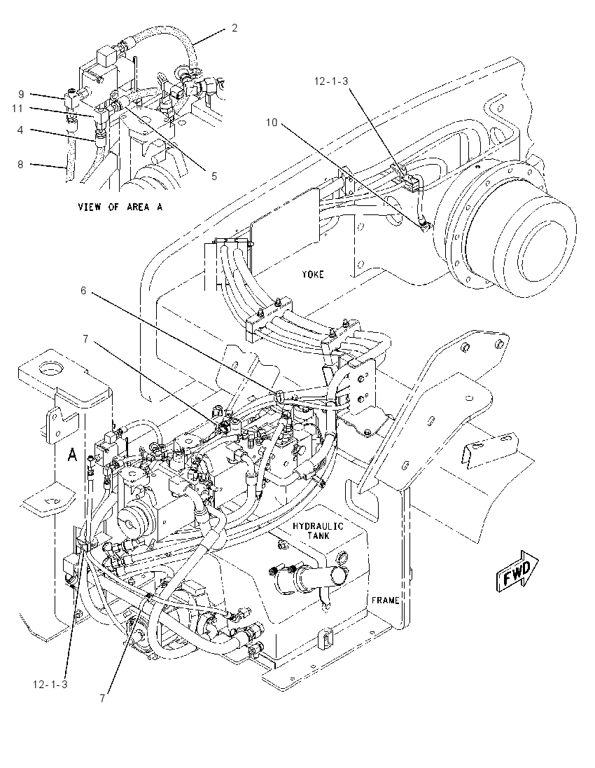 LINES GP-SHIFT 2092463 CAT