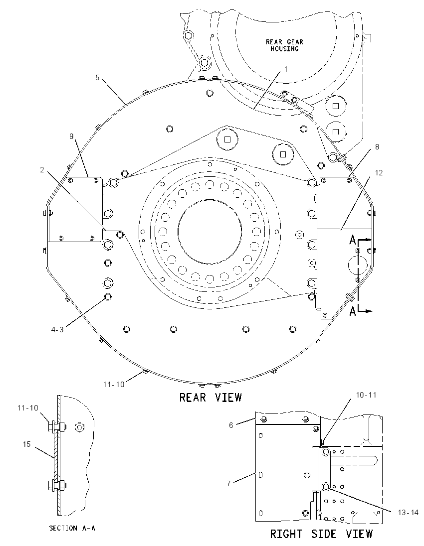 GUARD GP-FLYWHEEL 2136464 CAT