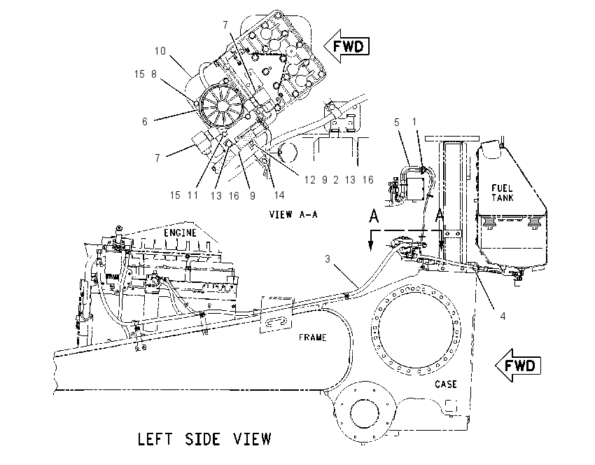 HEATER GP-FUEL 2280379 CAT