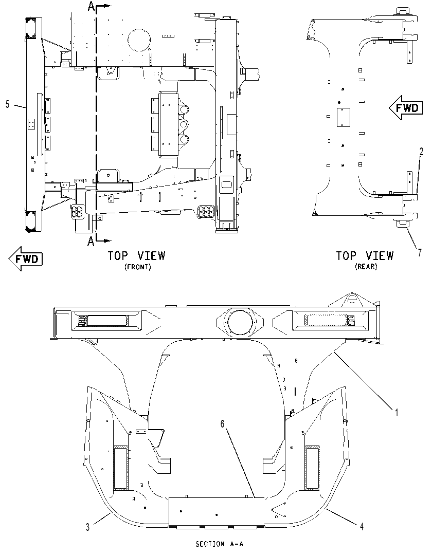 FRAME AS 1717840 CAT