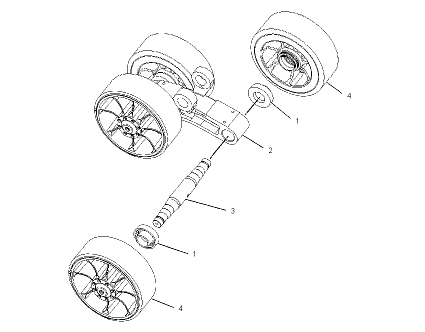 BOGIE GP 1873073 CAT