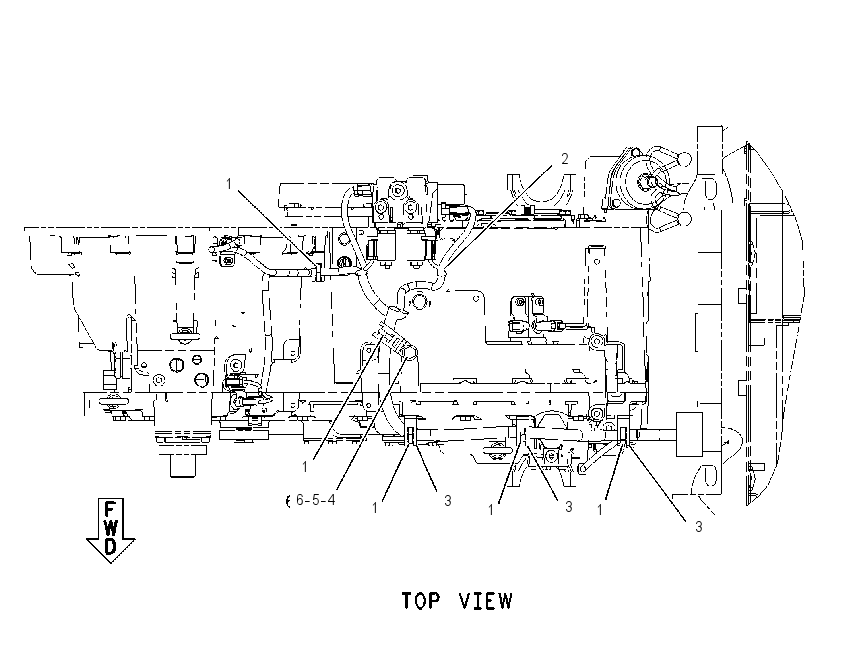 WIRING GP-TRANSMISSION CONTROL 2180064 CAT