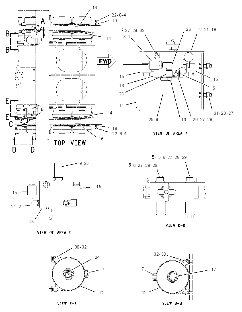 VALVE & MTG GP-TRACK TENSIONER 1915240 CAT
