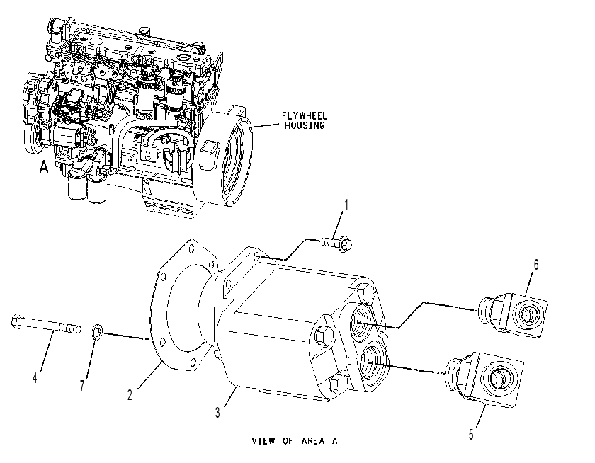 PUMP & MTG GP-HYDRAULIC FAN 1909955 CAT