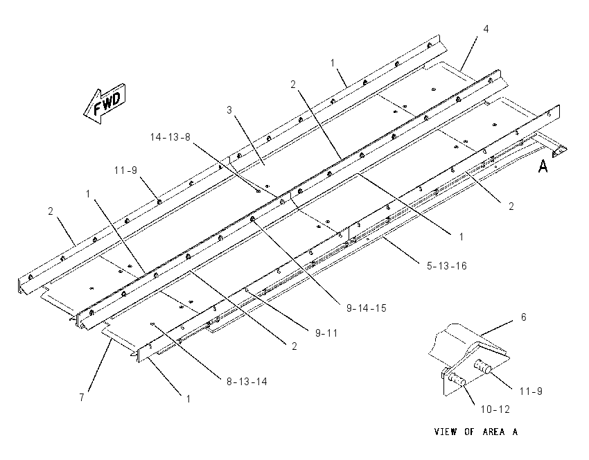 GUARD GP-CONVEYOR 1925445 CAT