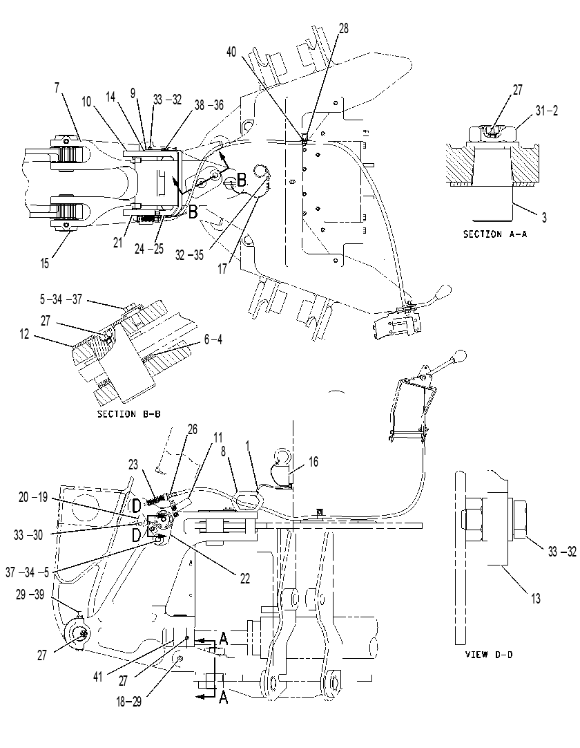 FRAME GP-SWING 1836057 CAT