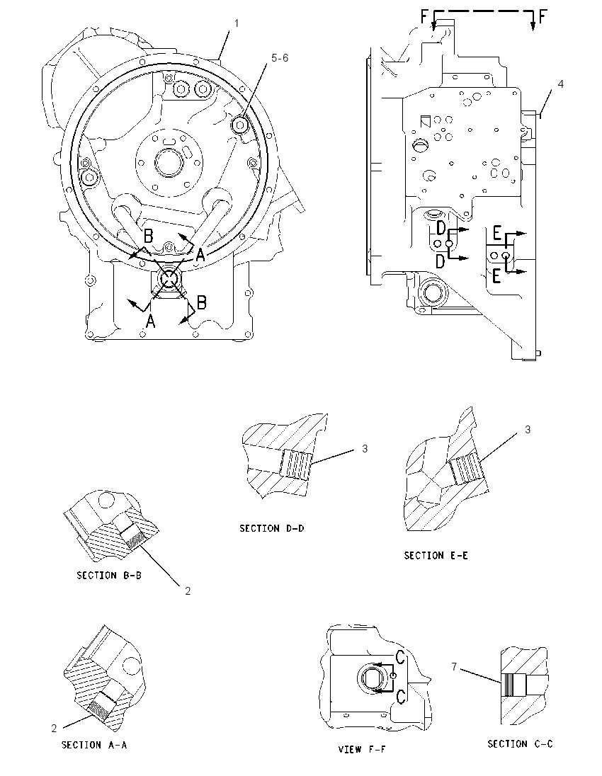COVER GP-TRANSMISSION 1770019 CAT